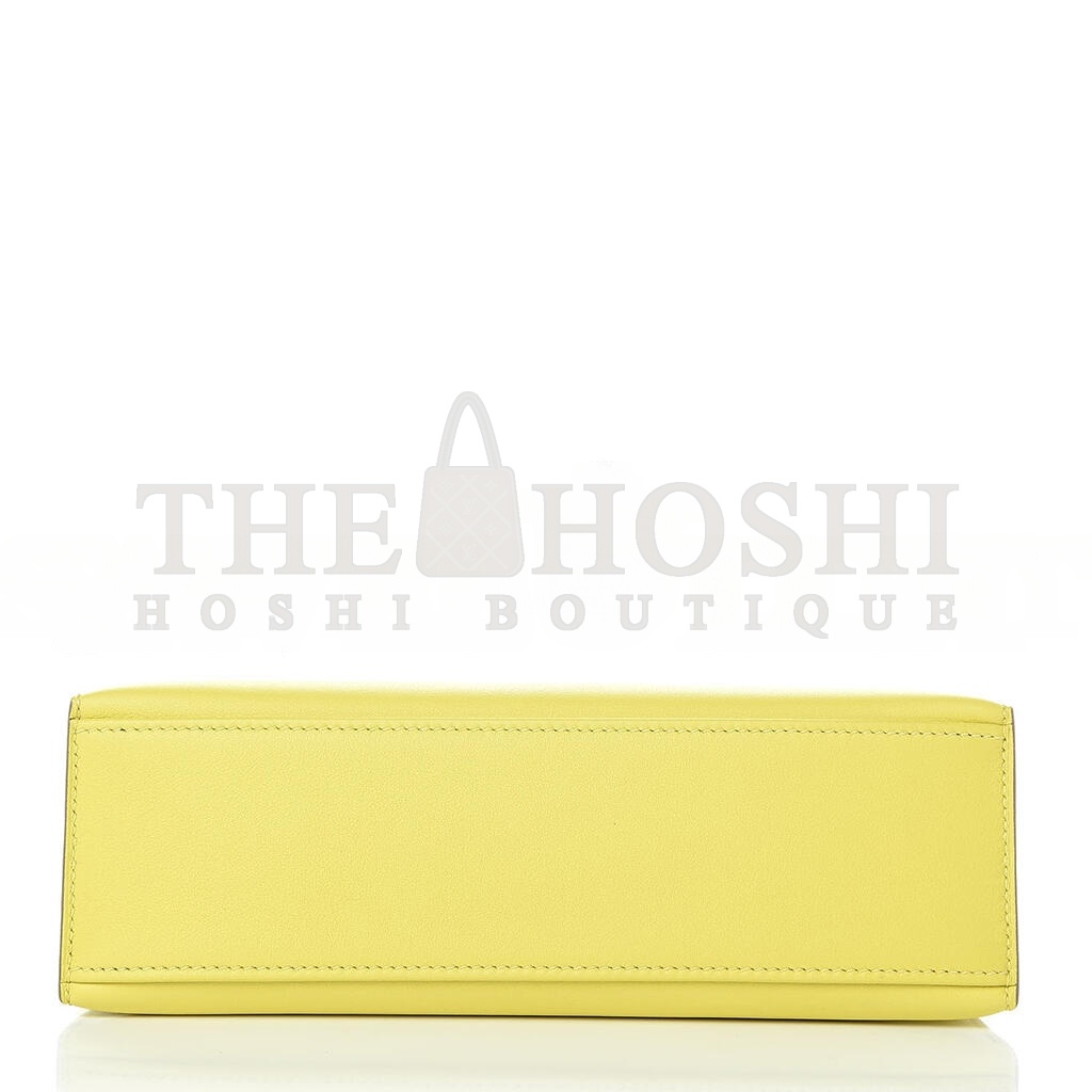 H**me5 SWIFT KELLY POCHETTE CLUTCH YELLOW (22*14*7cm) Master Quality